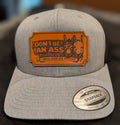 Don't Be An Ass Leather Patch Snapback(Gray)